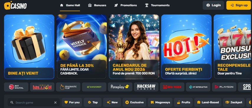 Esplora pagina principale con bonus e promozioni esclusive